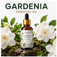 Huile parfumée à la gardénia, huile florale naturelle blanche pour la fabrication de parfums, de savons, de bougies, d'aromathérapie, de spa à domicile