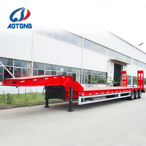 Quality Warranty Certificate Lowboy 70tons Heavy Duty Gooseneck 3 Axles Lowbed <strong>Trailer</strong> in <strong>Other</strong> <strong>Trailers</strong> - Product Image 5