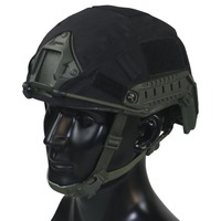 Casque de tir Casque Équipement de sécurité Tir polyvalent Chasse CS Champ Opérations spéciales Camouflage Jungle Desert