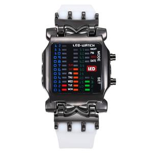 Nuevo <span class=keywords><strong>Reloj</strong></span> de Pulsera Electrónico LED de Lujo <span class=keywords><strong>Binario</strong></span>, <span class=keywords><strong>Reloj</strong></span> Creativo con Diseño de Cangrejo, <span class=keywords><strong>Reloj</strong></span> Deportivo LED para Estudiantes, <span class=keywords><strong>Reloj</strong></span> de Pulsera con Diseño de Cangrejo - Product Image 2
