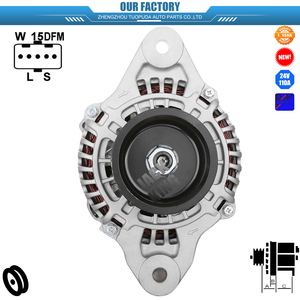 ALT0609 <span class=keywords><strong>Alternateur</strong></span> de voiture 24V 110A pour camions Renaul-t 114880 CA2111IR A004TR5591 A004TR5592 A004TR5592AM Compatible pour Toyota - Product Image 2