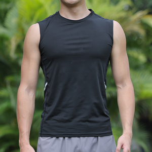Men's Quick Dry <b>Running</b> Vest Breathable Seamless <b>Running</b> <b>Singlet</b> with Racer Back Sleeveless Shirt Fully Customizable - Product Image 3