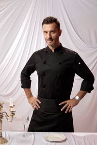 Chaqueta de <span class=keywords><strong>Chef</strong></span> Profesional para Hombre, Uniforme para Hotel, Restaurante, Cocina, Personal de Hostelería, Ropa de Trabajo - Product Image 5