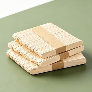 Matériaux pour loisirs créatifs avec bâtonnets de glace, modèles à construire, bâtonnets de glace, petits bâtonnets en bois, lattes de bois, copeaux de bois - Product Image 2