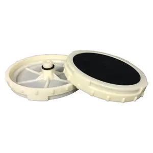 water treatment micro membrane epdm silicone 12 inch fine bubble air disc aeration diffuser