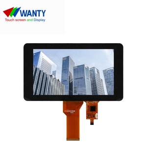 Wanty 7 inch cảm ứng P-CAP điện dung đa màn hình cảm ứng Bảng điều chỉnh TFT TN <span class=keywords><strong>IPS</strong></span> 800*480 RGB <span class=keywords><strong>LCD</strong></span> cảm ứng hiển thị - Product Image 3