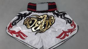 Pantalón corto de satén para Kick Boxing, 100% - Product Image 6