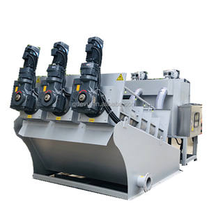 废水处理油泥脱水机多螺杆压榨机脱水机液固分离器 - Product Image 4