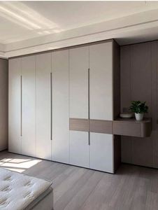 ตู้เสื้อผ้าบ้านห้องนอนหนึ่งชุดรวมตู้เสื้อผ้าสไตล์นอร์ดิกน้ำหนักเบาหรูหราทันสมัยเรียบง่ายเรียบง่ายตู้เสื้อผ้าขนาดใหญ่เข้ามุม - Product Image 6