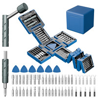 Kit de tournevis de précision 55 en 1, mini tournevis magnétique multifonction pour la réparation de téléphones, montres et ordinateurs portables