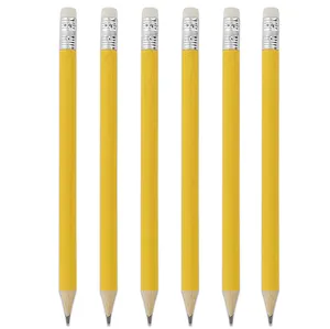 Круглые деревянные карандаши noraml, карандаш с монголом, желтый № 2, предварительно заточенные карандаши с ластиком, производитель в Китае