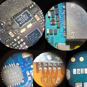 <span class=keywords><strong>Microscope</strong></span> stéréo binoculaire 40X pour réparation de téléphone PCB avec lumière LED - Product Image 6