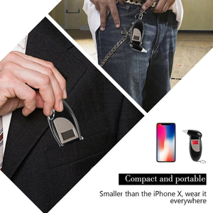 Hochpräzise berührungs lose Anzeige farbe Tragbarer Alkohol-Anzlyzer-Atemalkohol-Tester Für den persönlichen Gebrauch - Product Image 4