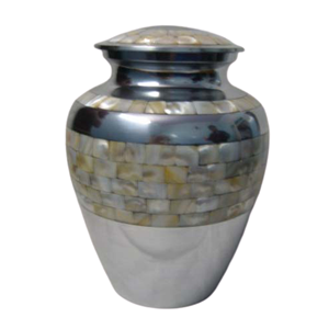 Urn créateur de perle, couleur argent, pour adulte, personnalisé à bas prix - Product Image 1