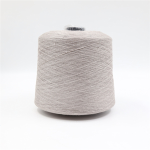Benang Leyang Terlaris Super Lembut 28s/2 50%Viscose 20%Nylon 30%PBT Bulu Pendek Core <span class=keywords><strong>Spun</strong></span> untuk Rajutan Sweater VPN Tersedia - Product Image 2