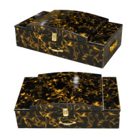 Couteau de luxe en acier inoxydable européen occidental 72 pièces cuillère fourchette boîte en bois cadeau plaqué or ensemble de couverts avec étui pour mariage