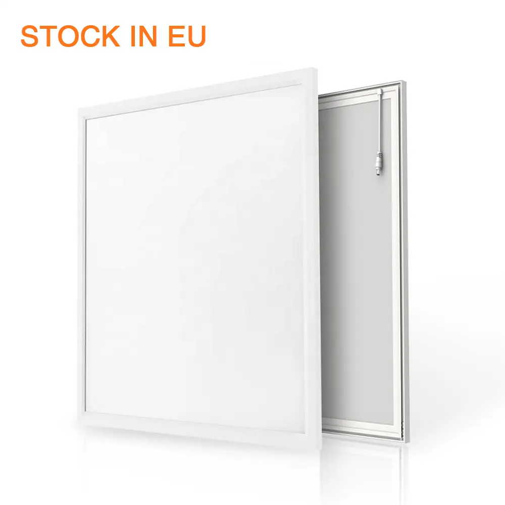 Stock en Alemania-1-10V DALI atenuación 595x595 24W 32W 40W CCT panel de luz LED plano seleccionable 130lm/W