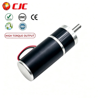 Moteur électrique à engrenages planétaires DC à aimants permanents brossés 24V 60mm 1500g.cm à couple élevé pour robot de nettoyage de panneaux solaires
