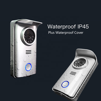 Sonnette vidéo antivol sur le thème de la sécurité, interphone vidéo, vision nocturne, sonnette pour maison connectée, walkie-talkie, pour appartement