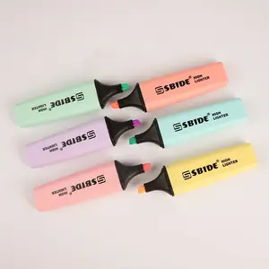 Yubon High Quality Colorful Pastel Highlighter Marker Pens Highlighters Student Office Stationery Supplies Macaroon Highlighter