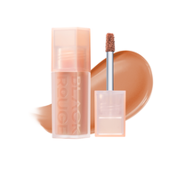 Koreaanse Zwarte Rouge Merk Dubbele Laag Over Fluweel 4 Dl28 Hush Vijg Sterk Gepigmenteerde Fluwelen Afwerking Fruit Smaak Lipgloss