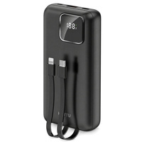 20000mAh 2-in-1 Powerbank 22,5W Schnellladung Tragbares Ladegerät mit LED-Anzeige USB-A und Typ-C Anschlüsse