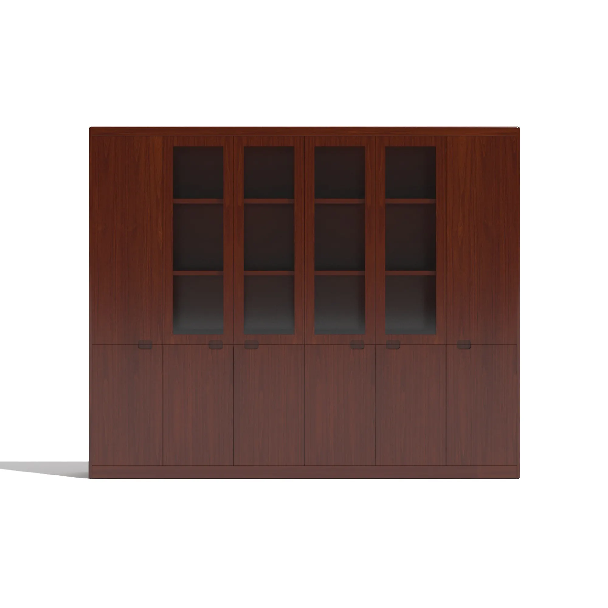 Armário de arquivo de madeira para escritório, prateleira aberta com 2 compartimentos para escritório executivo, móveis mais vendidos