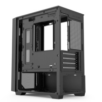 Professional Micro ATX Gaming Computer Case with Tempered Glass Side Support 280mm GPU Mesh Desktop PC Chassis OEM ODM