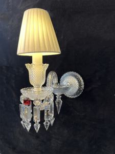 Applique murale <span class=keywords><strong>de</strong></span> la France moderne hauteur grand support éclairage cristal tissu maison bureau applique murale décorative - Product Image 5