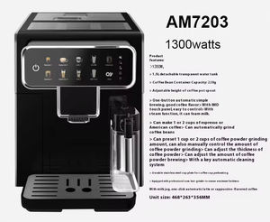 Cafetera Espresso Totalmente Automática con Carcasa de Aluminio Inteligente y Pantalla Táctil Eléctrica - Product Image 3