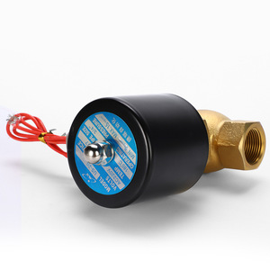 Look Us Series All Copper Solenoid Valve Ac 220v 10 50 <b>Bar</b> Steam Water High Pressure Angle Type - Product Image 1