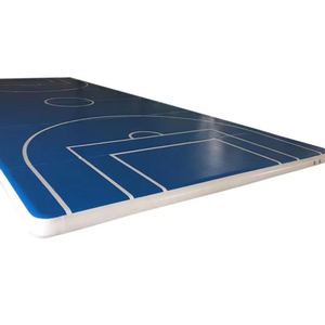 Terrain de football pour trampoline flottant Salle de sport Saut Tapis de <span class=keywords><strong>gymnastique</strong></span> Cour d'air gonflable - Product Image 1