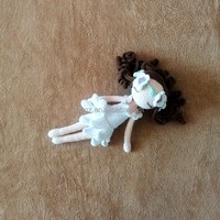 Peluche de fée pour bébé, jouet doux tricoté, Crochet de nouveau-né, poupée Animal fait main, Amigurumi, nouvelle collection