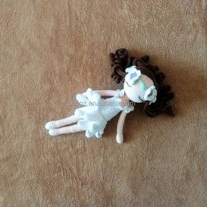 Baby Cadeau Pasgeboren Haak Gebreide Gevulde Fee Pluche Knuffel Handgemaakte Dier Pop Amigurumi Gehaakte Speelgoed - Product Image 6