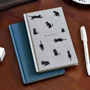 Agenda Semanal 2026 con Ilustración de Gato, Tapa Dura, Lista de Tareas, Planificador de Gestión del Tiempo, Cuaderno B6 de Alta Gama - Product Image 2