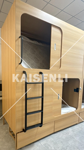 Nueva Tendencia: Cama Cápsula Vertical con Puerta Corredera, Insonorizada, Combinable a Medida, Juego de Muebles para Apartamento - Product Image 3