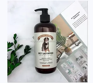 Shampooing après-shampoing naturel pour chien au savon à l'avoine avec vitamine E à l'aloe vera pour soulager les démangeaisons sèches de la peau