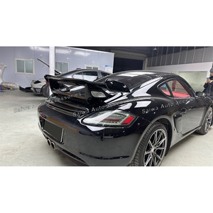 Nuevo Alerón Trasero de Fibra de Carbono para Porsche <span class=keywords><strong>Cayman</strong></span> 987 2005-2012, Alerón para Maletero, Kit de Carrocería, Accesorios Exteriores para Automóviles - Product Image 4