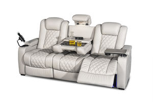 مجموعة أثاث كهربائي حديث بمقعد واحد جلد طبيعي للترفيه مانيكير مسرح فندق غرفة نوم غرفة المعيشة استخدام - Product Image 2