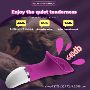 เครื่องสั่นไซเบียนอัตโนมัติสำหรับผู้หญิงเซ็กซ์ทอยสำหรับผู้ใหญ่ปากเลียลิ้นแปรง USB ชาร์จไฟได้กันน้ำ20 - Product Image 3