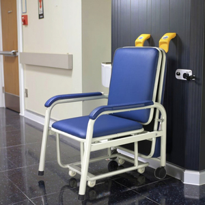 Suministro <span class=keywords><strong>directo</strong></span> <span class=keywords><strong>de</strong></span> fábrica <span class=keywords><strong>de</strong></span> acero Hospital acompañar silla paciente cuidador silla equipo <span class=keywords><strong>de</strong></span> rehabilitación - Product Image 1