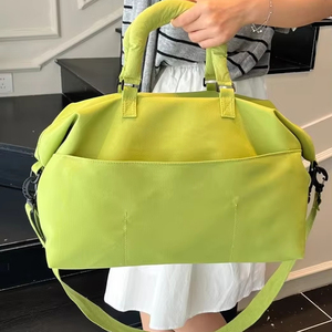 Bolsa de Viaje y Gimnasio Unisex Plegable, Simple, Elegante, Multicolor, Ligera, Impermeable, con Cierre de Cremallera - Product Image 1