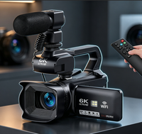 Cámara Digital al por Mayor, Cámara de Video 6K de Alta Calidad para YouTube