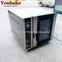 Horno de Convección para Panadería Comercial Máquina para Hacer Pan Horno de Vapor Eléctrico o a Gas para Hornear Pasteles