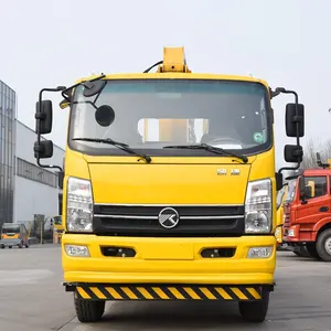 Großhandel 5 Tonnen 6,3 Tonnen 8 Tonnen 10 Tonnen 12 Tonnen 16 Tonnen Hydraulik kran 4x4 LKW-Kran Teleskop-LKW-Kran