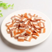 Friandises Arc-en-ciel pour chats, en gros, de notre usine OEM, à base de viande pure, saveurs variées (poulet, saumon, morue, thon), pour chats de tout âge