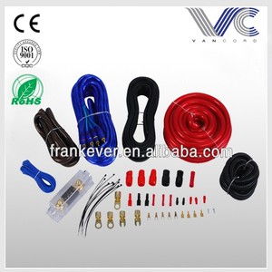 FrankE-Kit de cableado de amplificador de coche, cable de Audio premium de PVC Flexible, accesorios para coche, <span class=keywords><strong>ver</strong></span> 6ga - Product Image 2