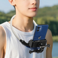 Support de téléphone portable et tablette flexible pour le cou, type collier, personnalisable, pour avion