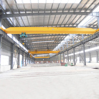 2 Ton 3 Ton 5 Ton 10 Ton 16 Ton Single Girder Overhead Crane 5 Ton dengan Motor Gear Hoist Elektrik