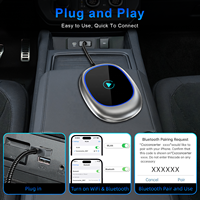 Adaptateur CarPlay sans fil pour voitures, dongle sans fil, convertit le CarPlay filaire en sans fil pour tous les véhicules équipés d'un CarPlay filaire d'origine